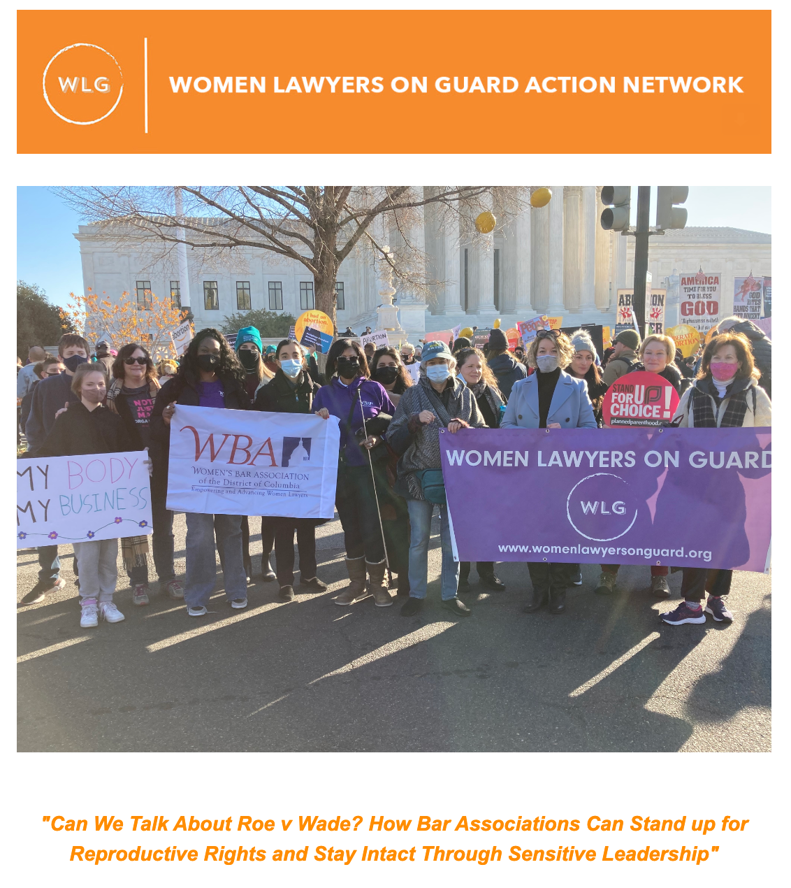 Women Lawyers on Guard ACTION NETWORK