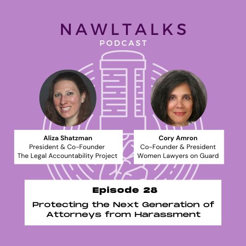 Cory Amron speaks with Aliza Shatzman, co-founder of the Legal Accountability Project